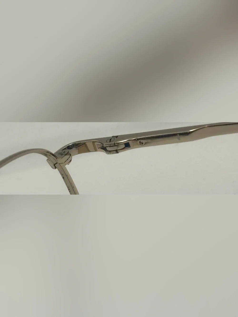 Nutmeg Collection NM#21 Gold Oval Metal Sunglasses Frames Only